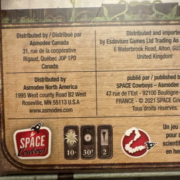 Botanik Game by Space Cowboys, Complete! New And Sealed! 10+ - Picture 5 of 6